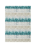 Harlequin Pontia furnishing fabric in Emerald/Stone - British product