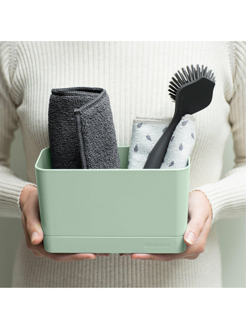 Brabantia sink-side organiser in jade green - British product