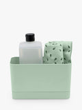 Brabantia sink-side organiser in jade green - British product