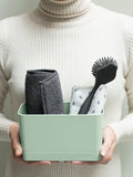 Brabantia sink-side organiser in jade green - British product