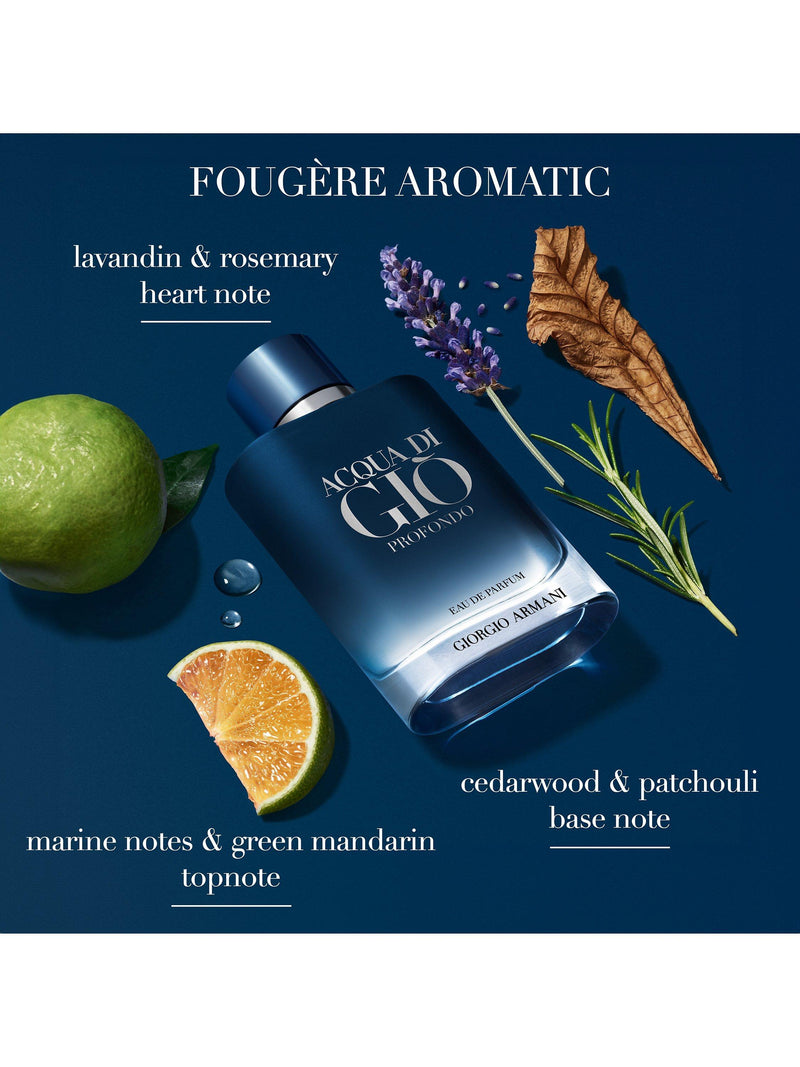 Giorgio Armani Acqua di Giò Profondo 150ml refill - British product