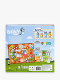 Bluey Scavenger Hunt board game with mini figures - British product