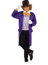 John Lewis Rubies Kids' Deluxe Willy Wonka Fancy Dress Costume- Buy online at McGrocer