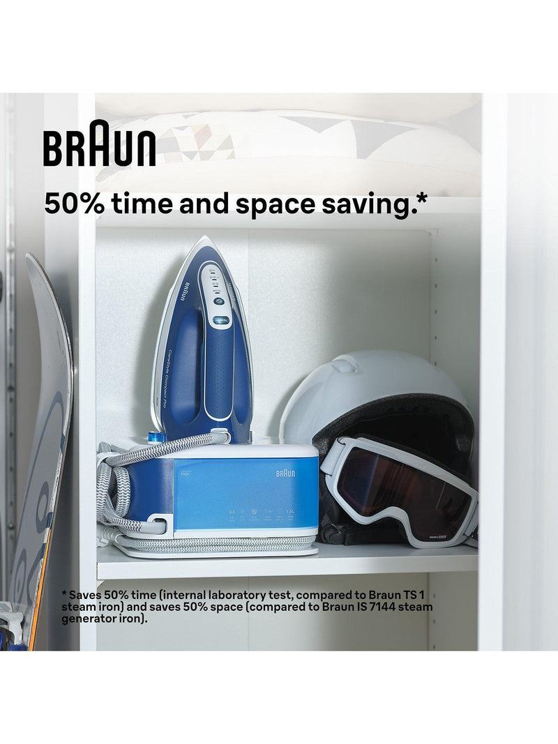 Braun CareStyle Compact Pro steam iron blue, UK version