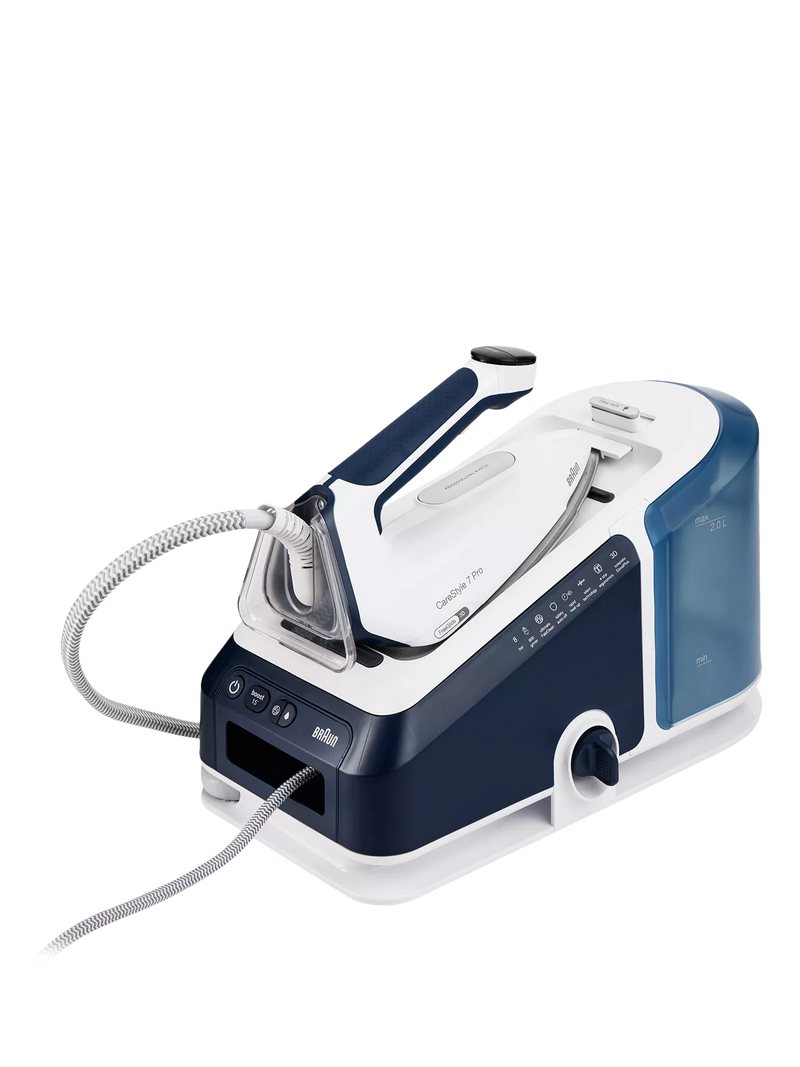 Braun CareStyle 7 Pro steam station iron in blue (British brand)
