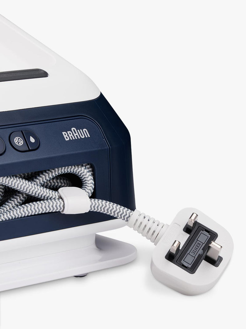 Braun CareStyle 7 Pro steam station iron in blue (British brand)