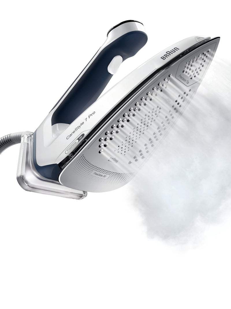 Braun CareStyle 7 Pro steam station iron in blue (British brand)