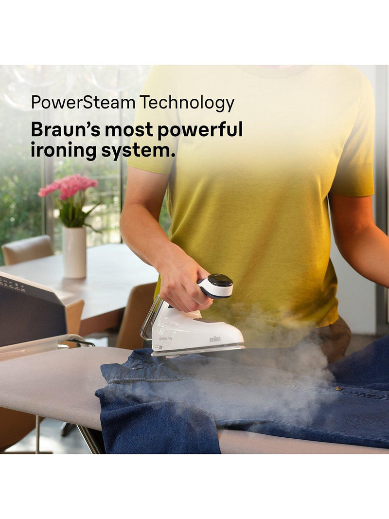 Braun CareStyle 7 Pro steam station iron in blue (British brand)