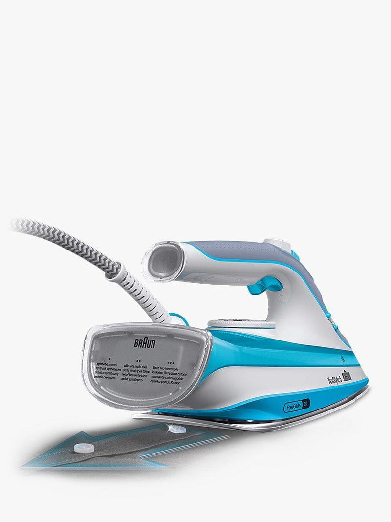 Braun SI5008BL steam iron blue with 300ml capacity (British brand)