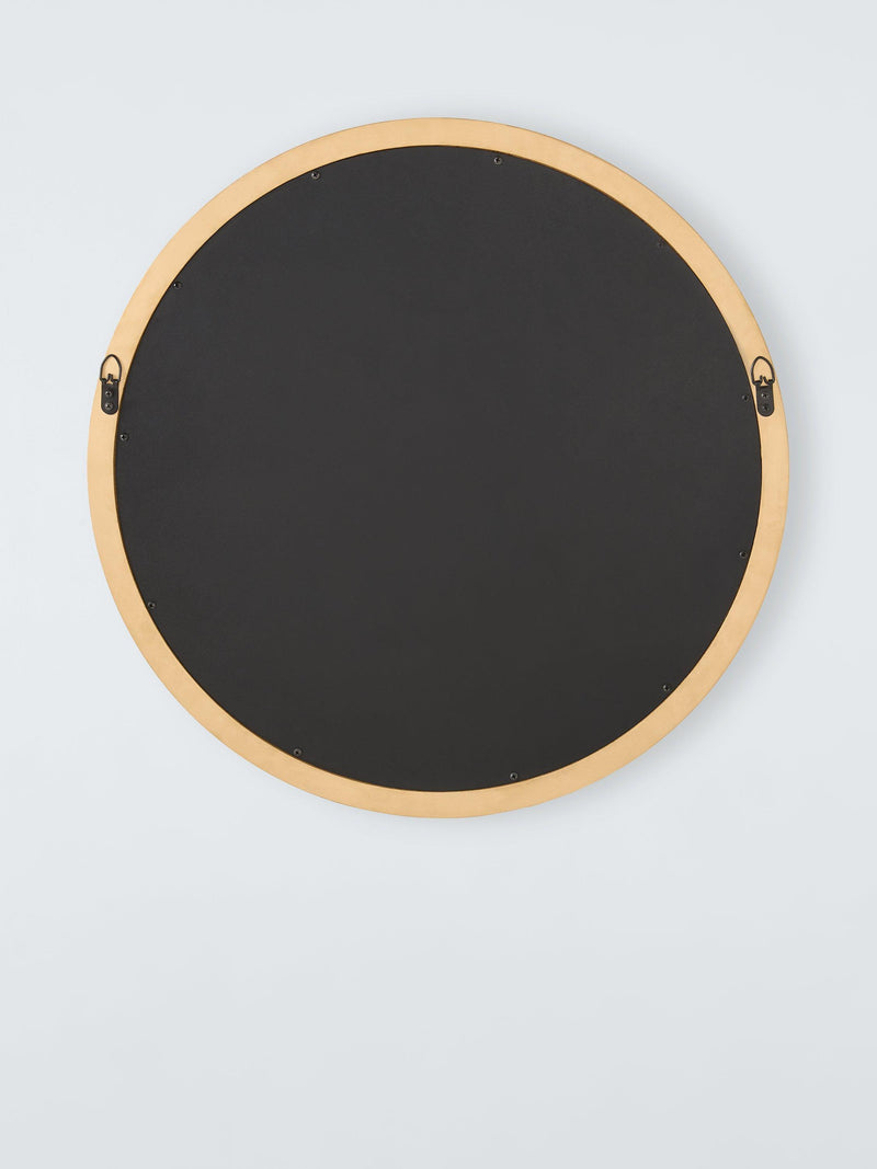 John Lewis vintage French round wall mirror 68cm antique gold, UK version