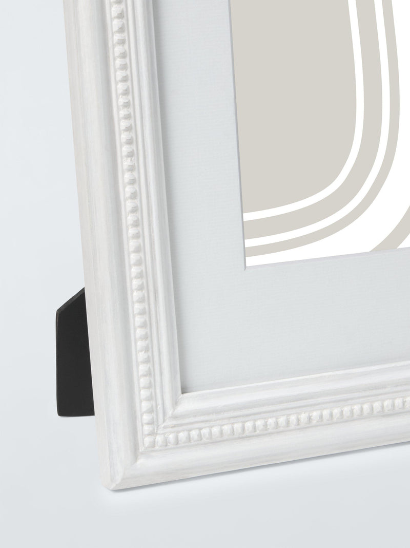 John Lewis whitewashed wood photo frame A4, imported from the UK