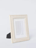 John Lewis hand-carved whitewash wood photo frame 4x6 imported from the UK