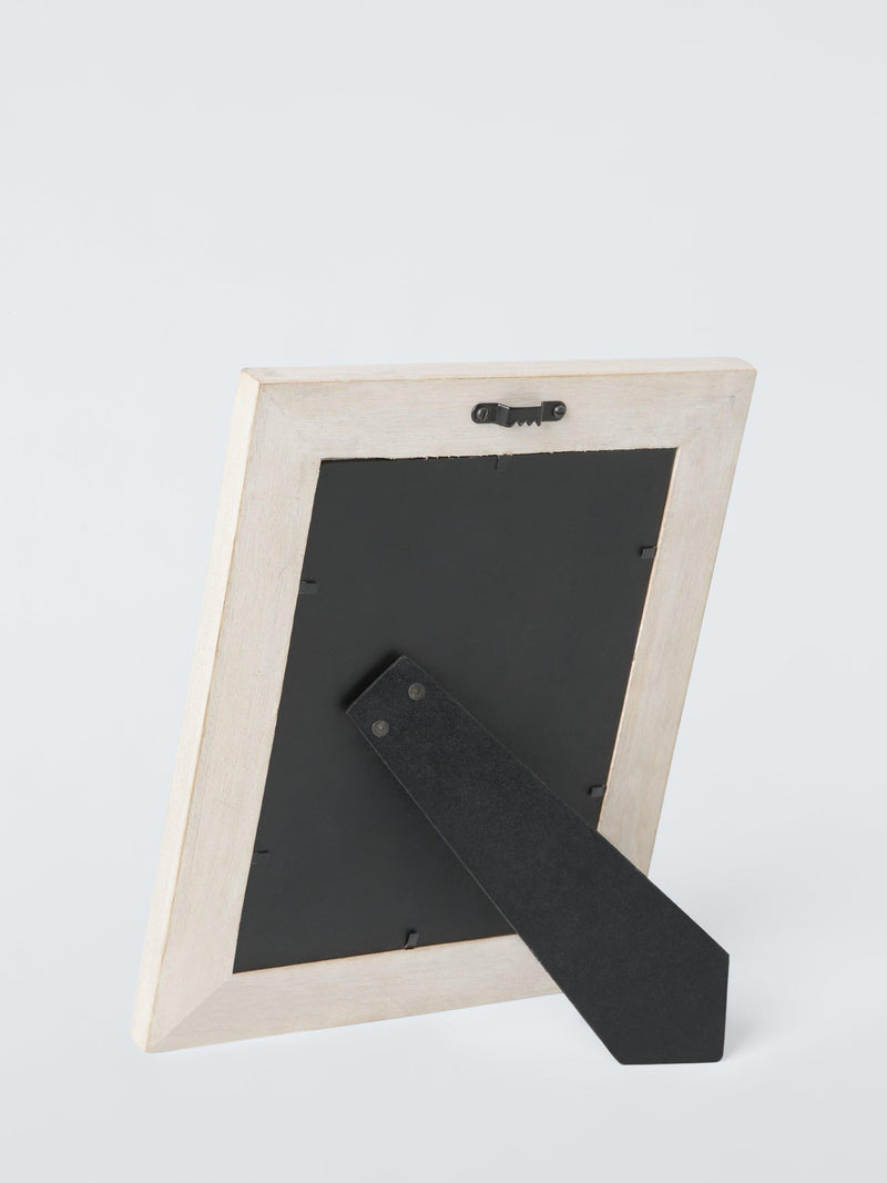 John Lewis hand-carved whitewash wood photo frame 4x6 imported from the UK