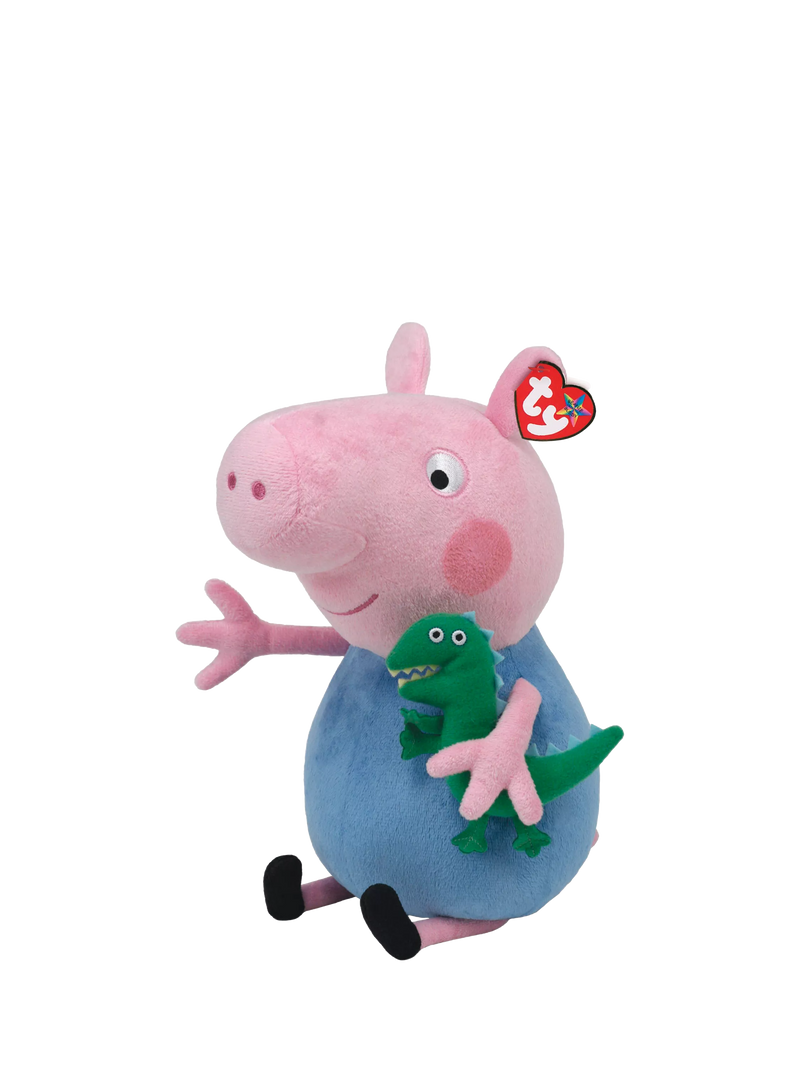 Ty George Pig plush soft toy 17cm, UK version