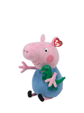 Ty George Pig plush soft toy 17cm, UK version
