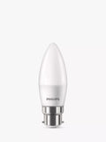 Philips LED candle bulb B22 5W warm white, imported from the UK