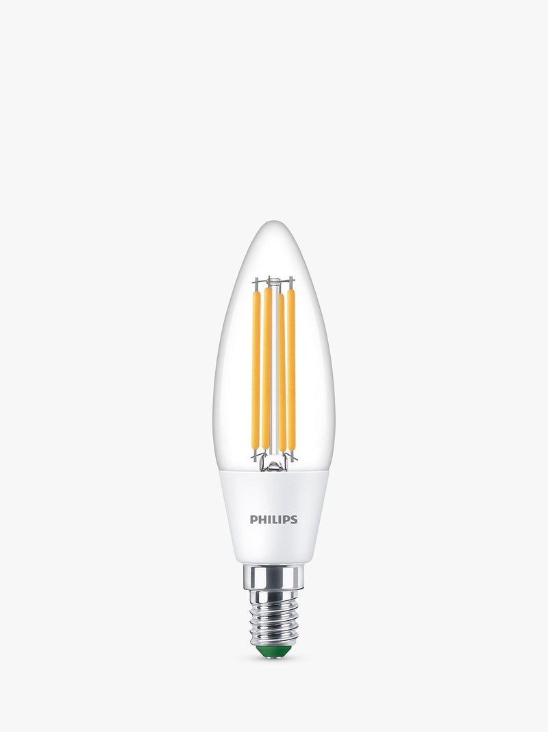 Philips LED candle bulb 2.3W E14 pack of 2 - British product