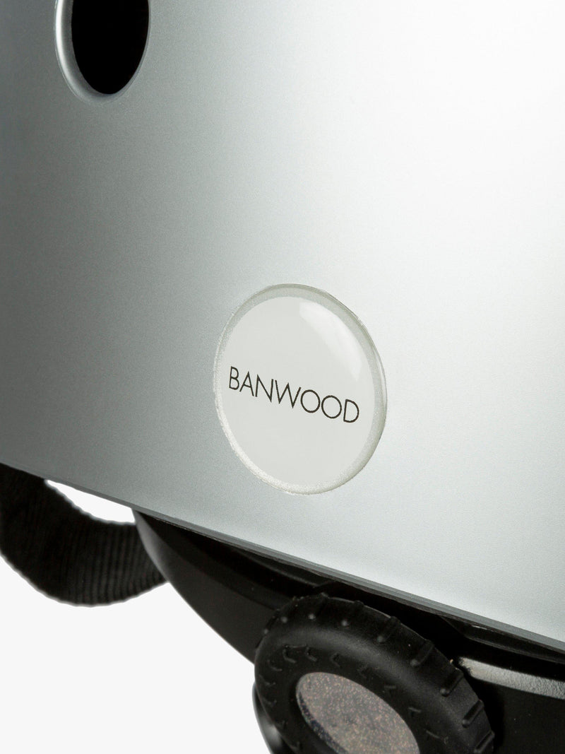 Banwood Chrome bike helmet adjustable 48-52cm, imported from the UK