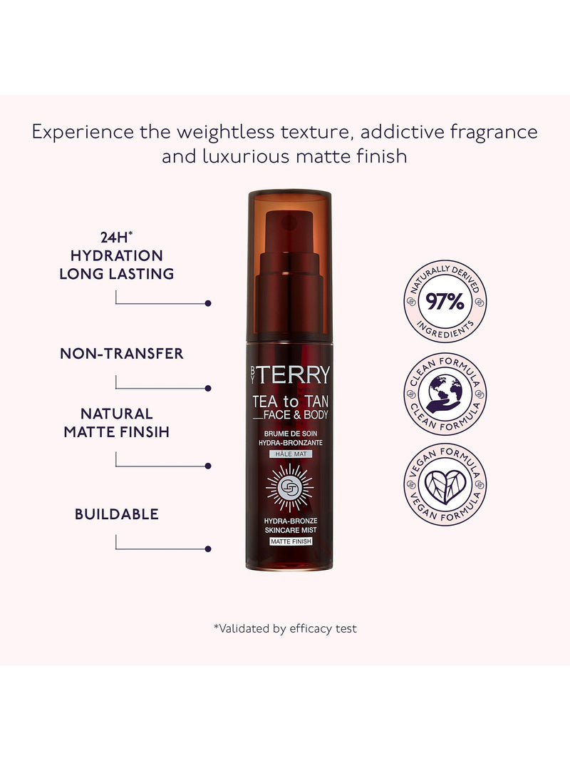 BY TERRY Tea To Tan face and body bronzing mist 30ml, UK version