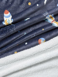 John Lewis kids fleece blanket navy - British product