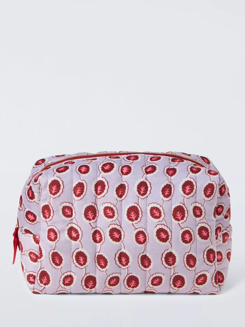 John Lewis Archive Bud Quilted wash bag, UK version