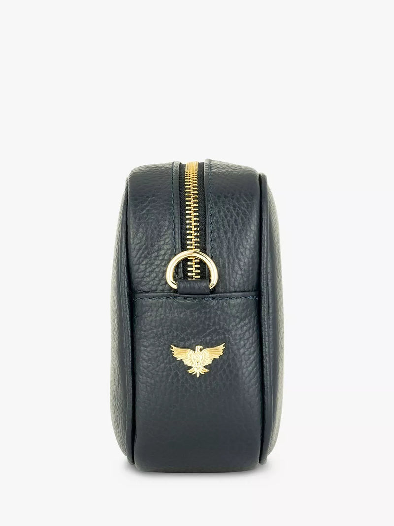 Apatchy London crossbody bag in navy - British product