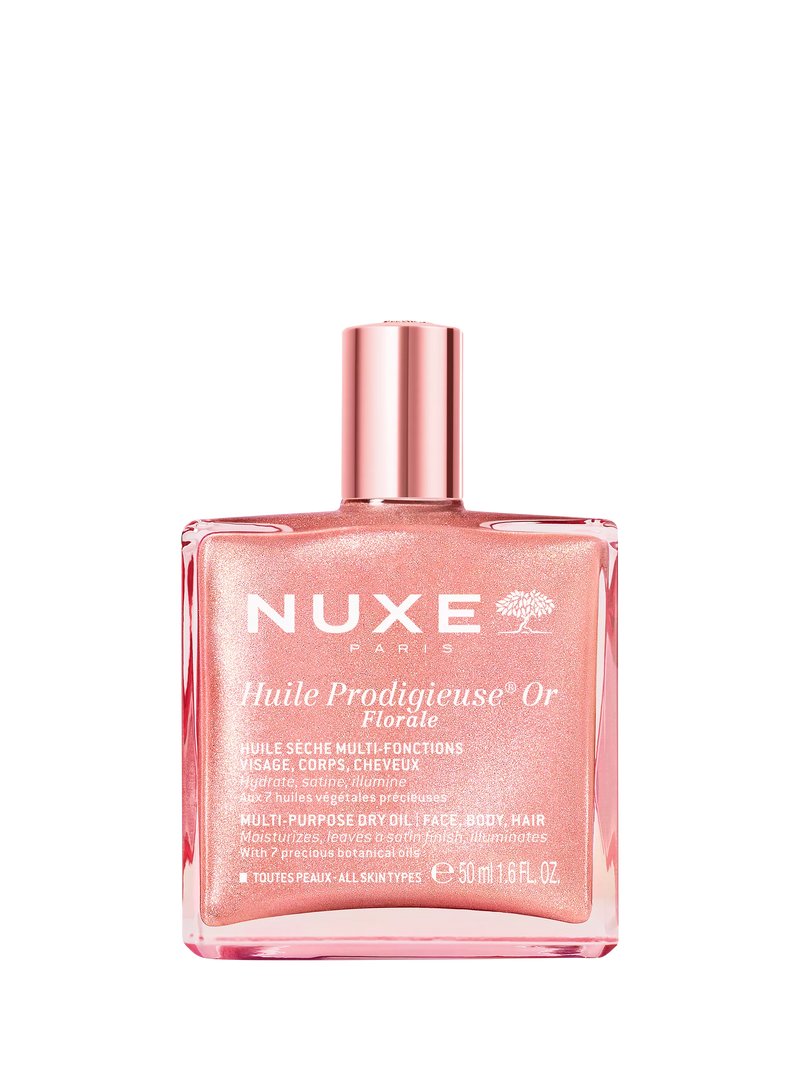 NUXE Huile Prodigieuse Florale Gold shimmer dry oil 50ml, UK version