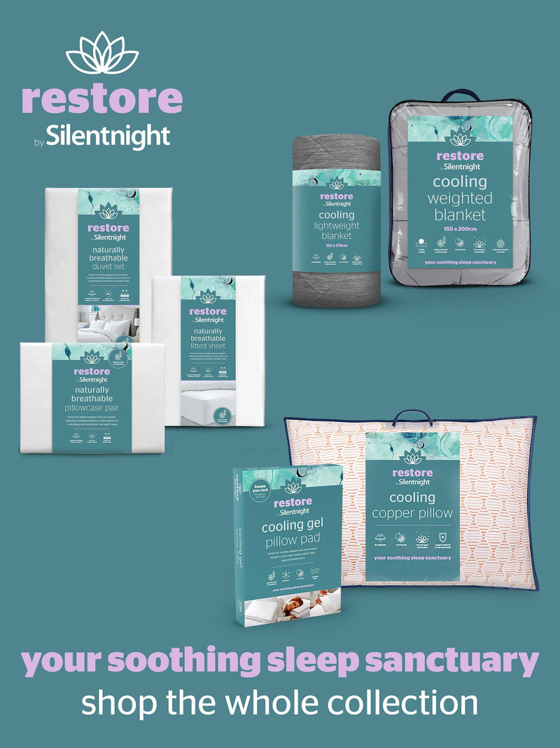 Silentnight cooling copper pillow medium firm (British brand)