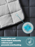 Silentnight weighted blanket Grey 6.8kg (British brand)