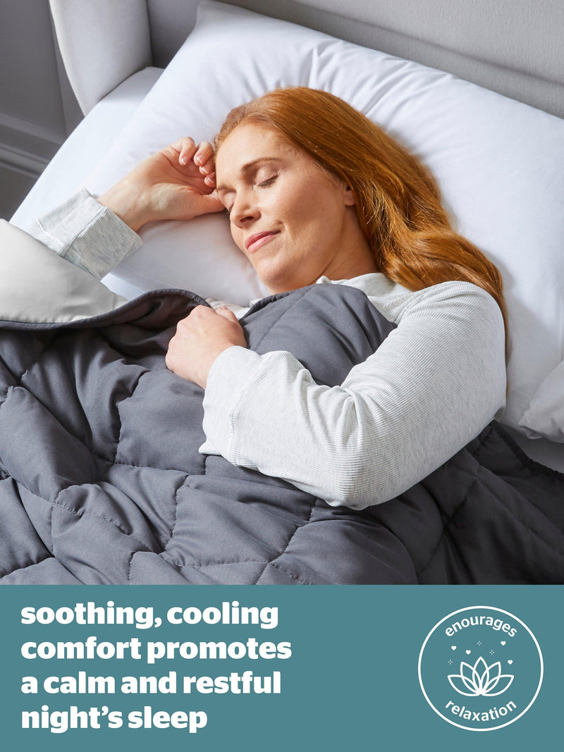 Silentnight weighted blanket Grey 6.8kg (British brand)