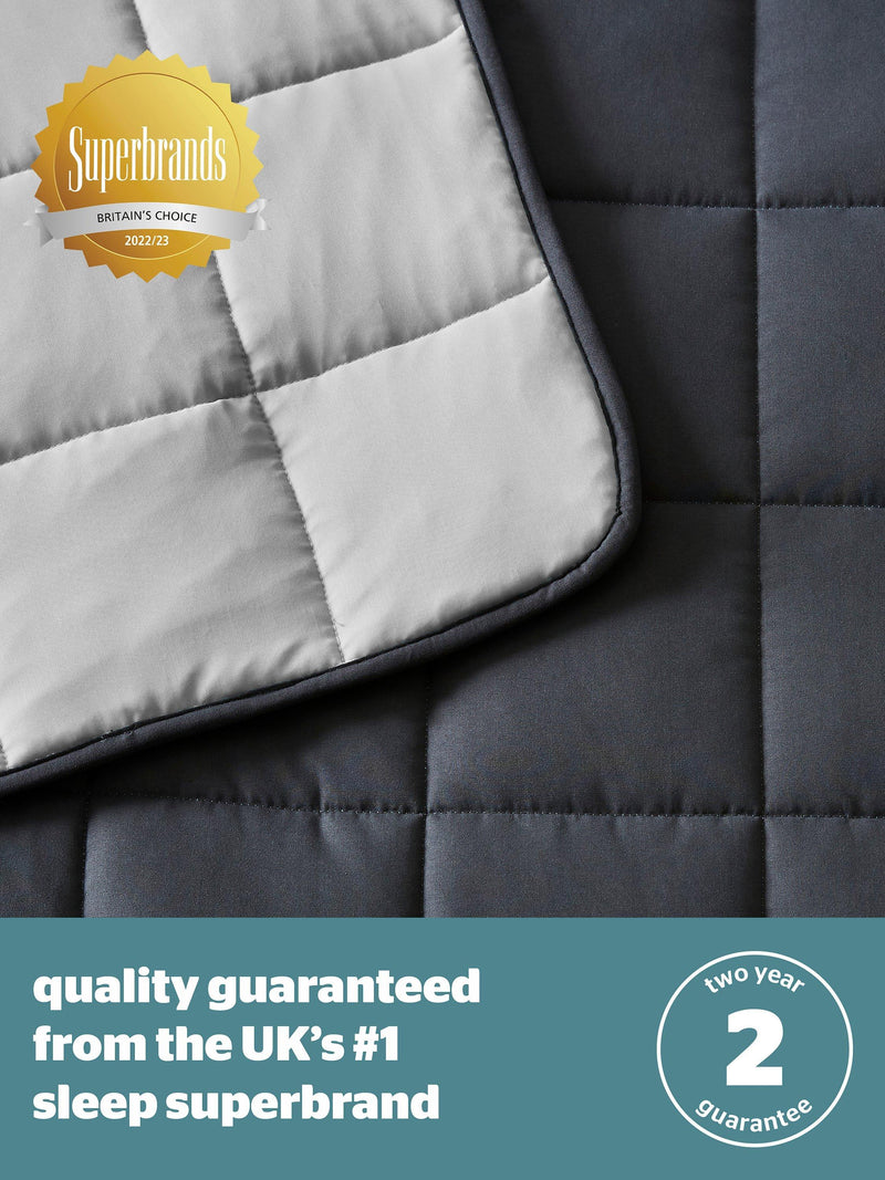Silentnight weighted blanket Grey 6.8kg (British brand)