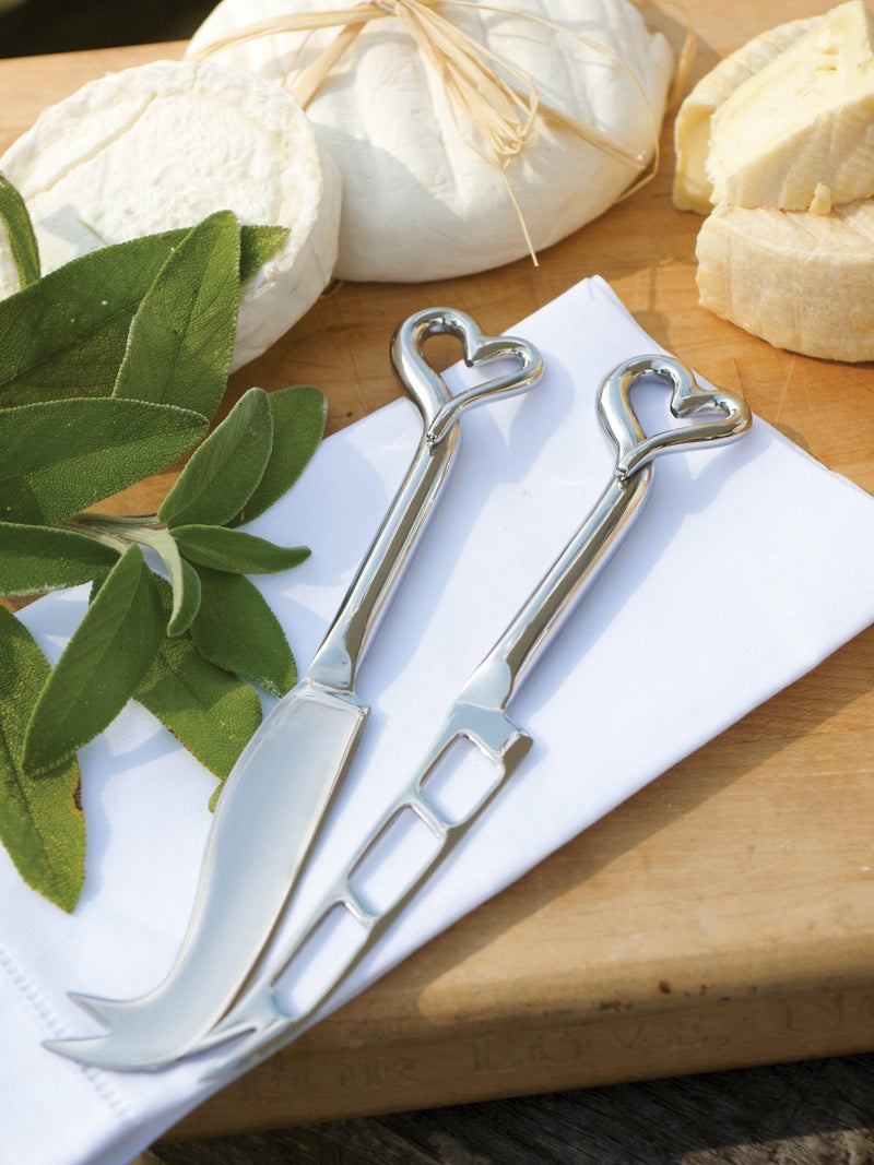 Culinary Concepts Amore stainless steel cheese knives set of 2 - British product