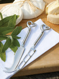 Culinary Concepts Amore stainless steel cheese knives set of 2 - British product