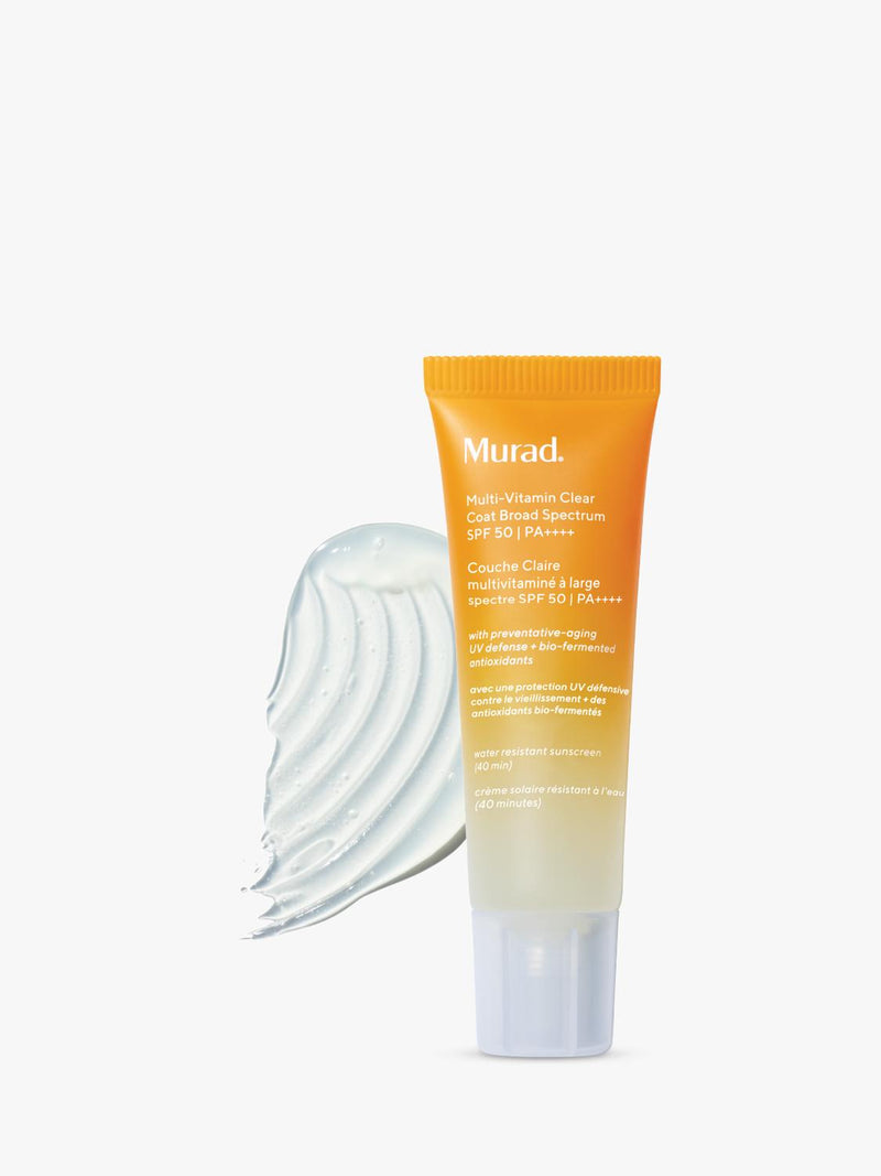 Murad Multi-Vitamin Clear Coat SPF 50 sunscreen 50ml, imported from the UK