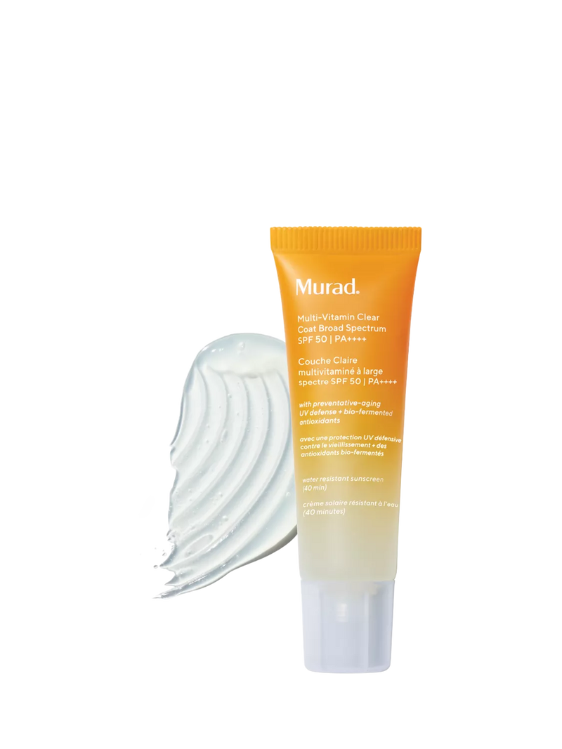 Murad Multi-Vitamin Clear Coat SPF 50 sunscreen 50ml, imported from the UK