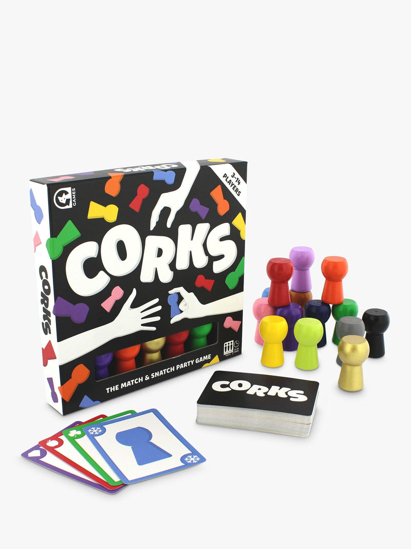 Ginger Fox Corks party game, UK version