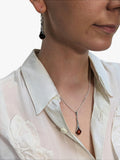 Be-Jewelled Baltic Amber pendant necklace silver, imported from the UK