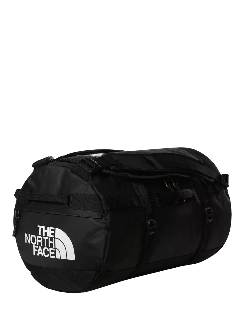 The North Face Base Camp duffle bag black and white (British brand)
