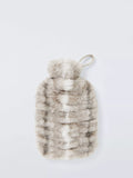 John Lewis faux fur hot water bottle in chinchilla, UK version