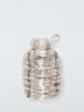 John Lewis faux fur hot water bottle in chinchilla, UK version