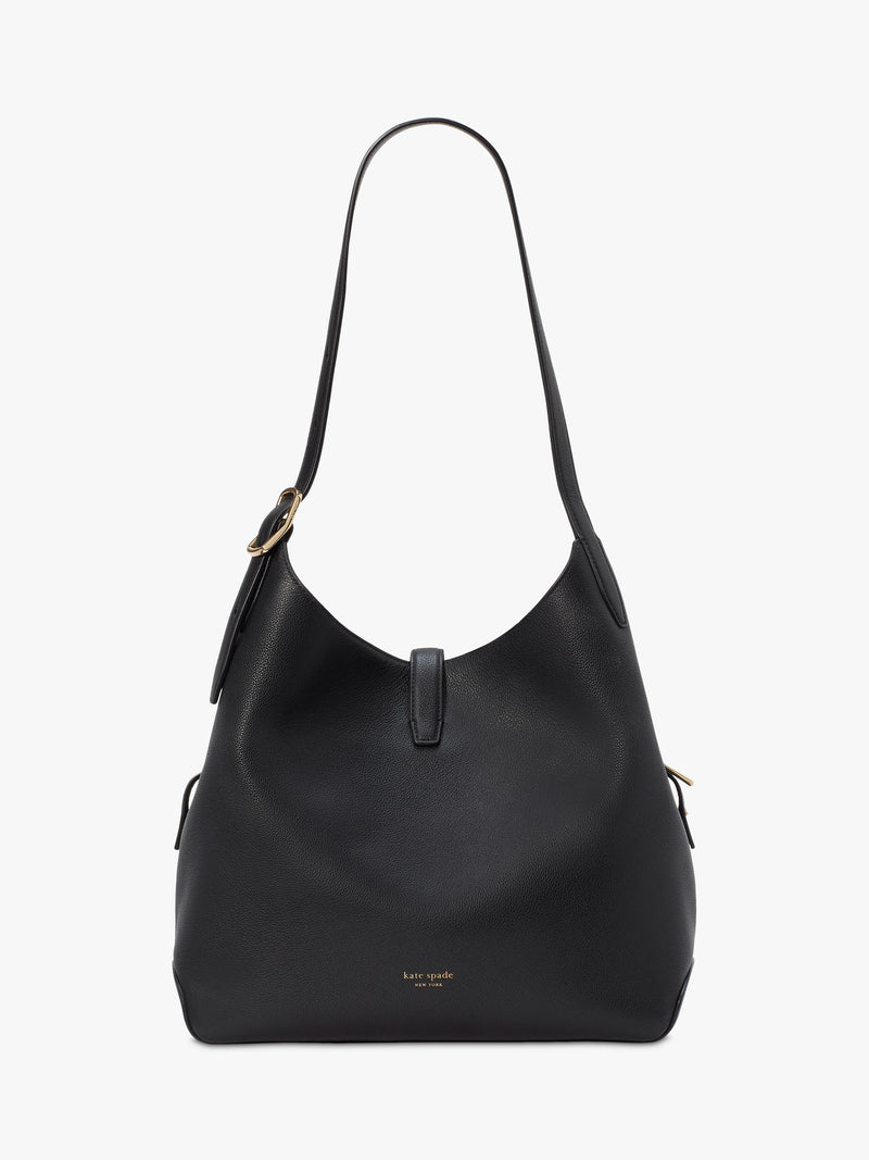 Kate Spade New York Deco große Lederschultertasche, importiert aus Großbritannien