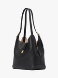 Kate Spade New York Deco große Lederschultertasche, importiert aus Großbritannien