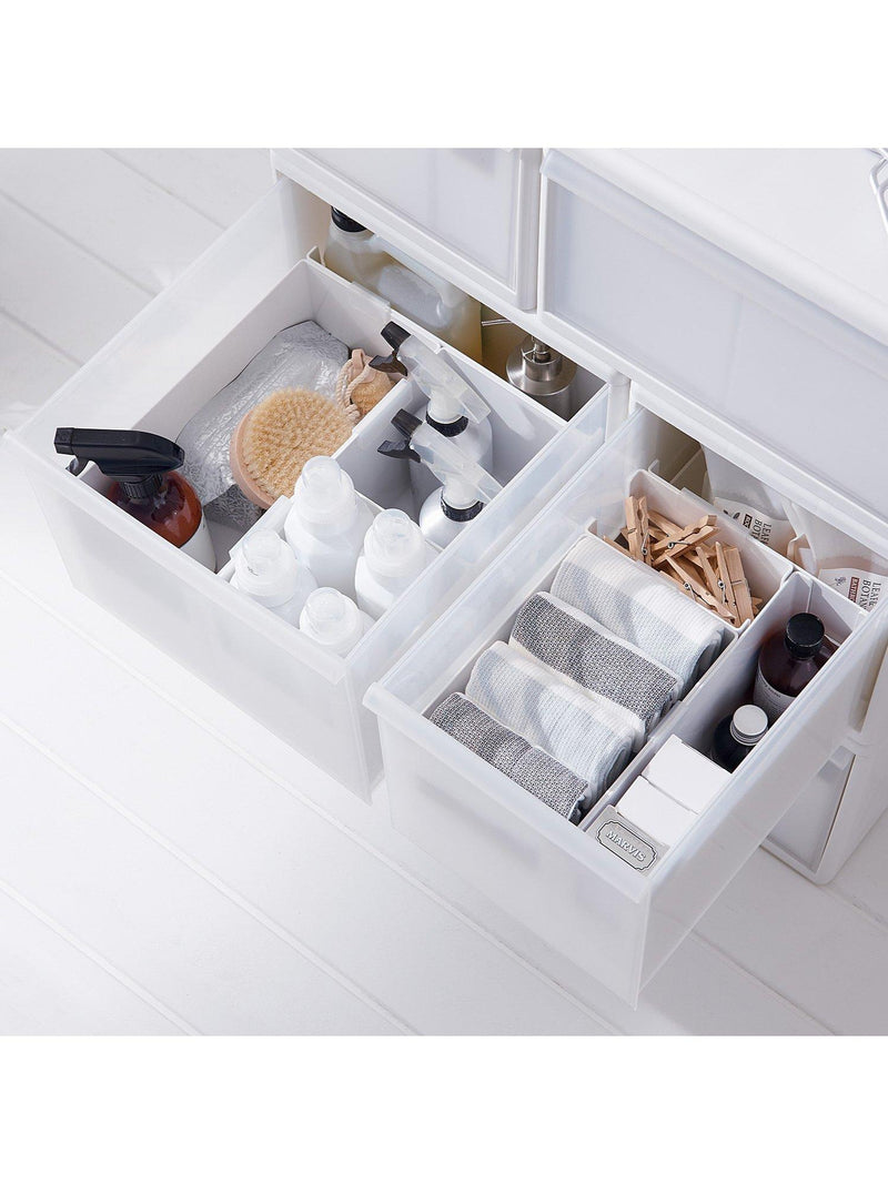Like-it extra tall narrow storage drawer white, imported from the UK