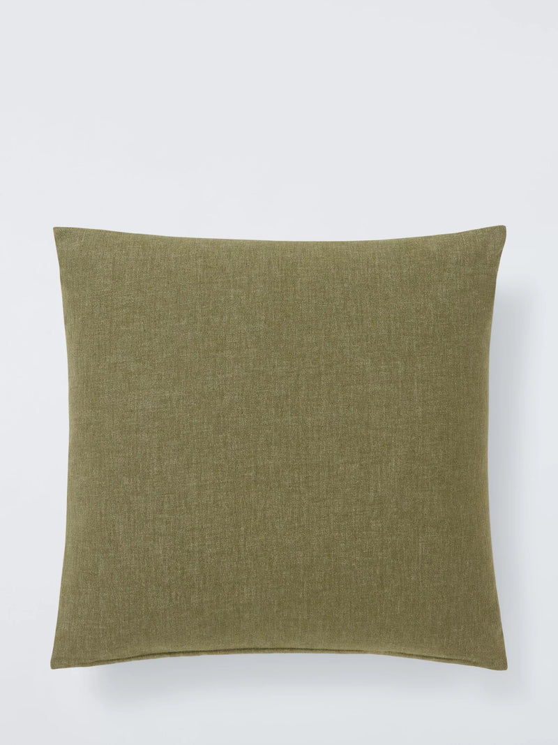 John Lewis cotton plain cushion 45x45 cm, UK version