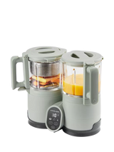 John Lewis Babymoov Nutribaby+ Glass Baby Food Processor, Celadon Green- Buy online at McGrocer