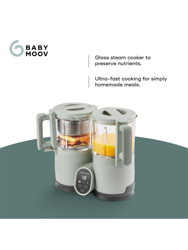 Babymoov Nutribaby+ Glass baby food processor 1.5L, imported from the UK