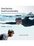 Shokz OpenSwim Pro waterproof open-ear headphones, UK version