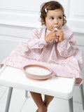 Bibado coverall weaning bib floral pattern - British product