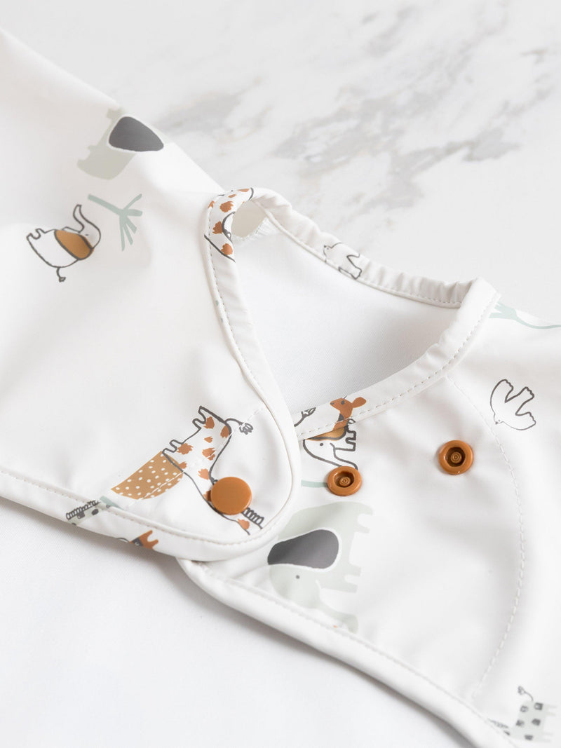 Bibado Coverall Weaning Bib Safari - British product