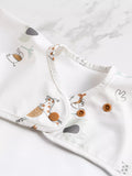 Bibado Coverall Weaning Bib Safari - British product